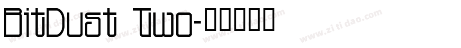 BitDust Two字体转换